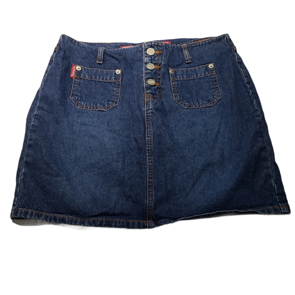 Vintage Y2K Bongo Mini Denim Skirt Size 5